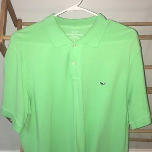 Light green Vineyard Vines Polo